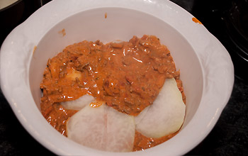 Kohlrabilasagne Schicht 2 usw.